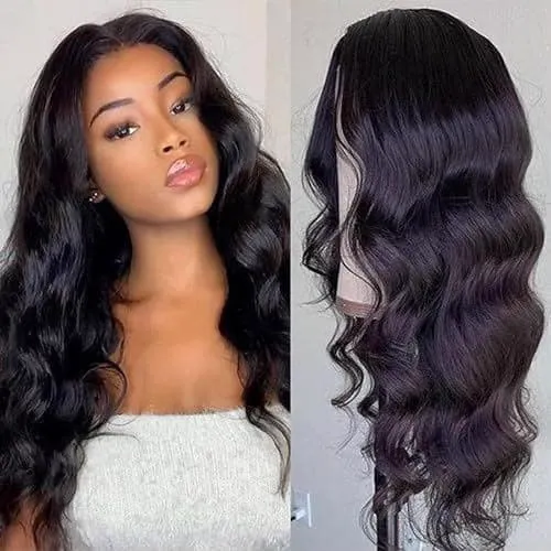 Double drawn body wave Vietnamese hair wig