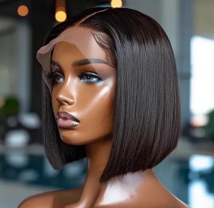 French Bob Vietnamese hair wig